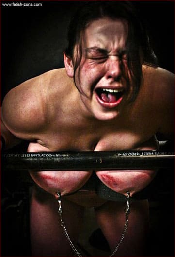 BrutalMaster - Big tits nipple torture from experienced sadist - MP4